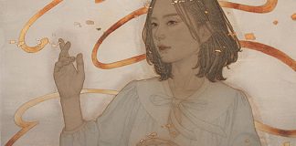 《春風のストローク》八木 恵子 《春風のストローク》八木 恵子