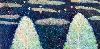 《2本の木》久保 晶 《2本の木》久保 晶